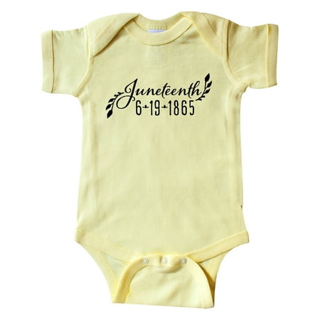 

Inktastic Juneteenth 6-19-1865 Gift Baby Boy or Baby Girl Bodysuit