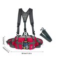 thumbnail image 2 of Fnochy Ultralight Waist Bag, Multifunctional Outdoor Pack, Hiking Pack with Water Bottle Holder, Ergonomic Design for Men, Perfect for Camping and Cycling Adventures, 2 of 9