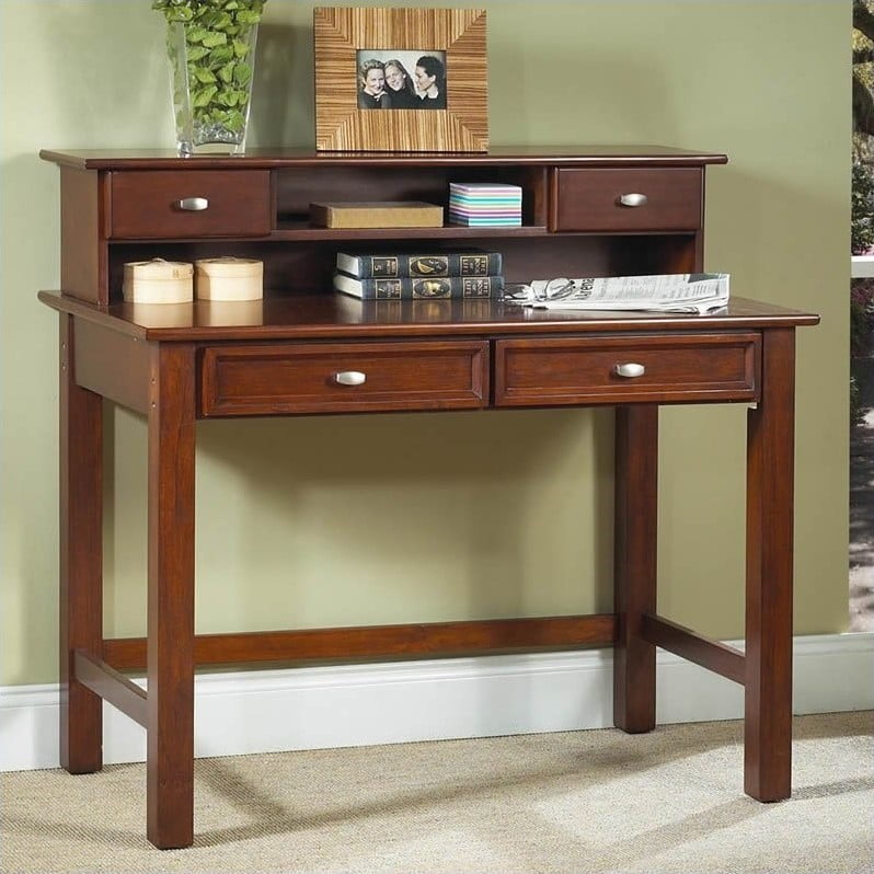 Home Styles Hanover Wood Laptop Writing Desk In Cherry