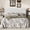 Off-White, variant on Frostbloom Queen Size Platform Bed Frame with Velvet Upholstered Headboard, Off-white