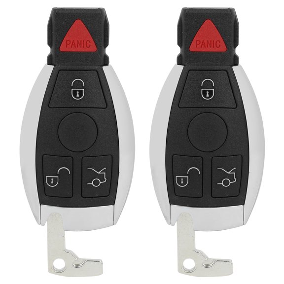 cciyu Key Fob Shells Case 2000-2004 for Mercedes-Benz A160 1.6L 4 Buttons