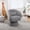 Light Gray, variant on IDEASY Swivel Round Barrel Chair, 360-Degree Accent Armchair for Living Room, Bedroom, 26.4" x 24.2" x 30.7", Linen, Orange