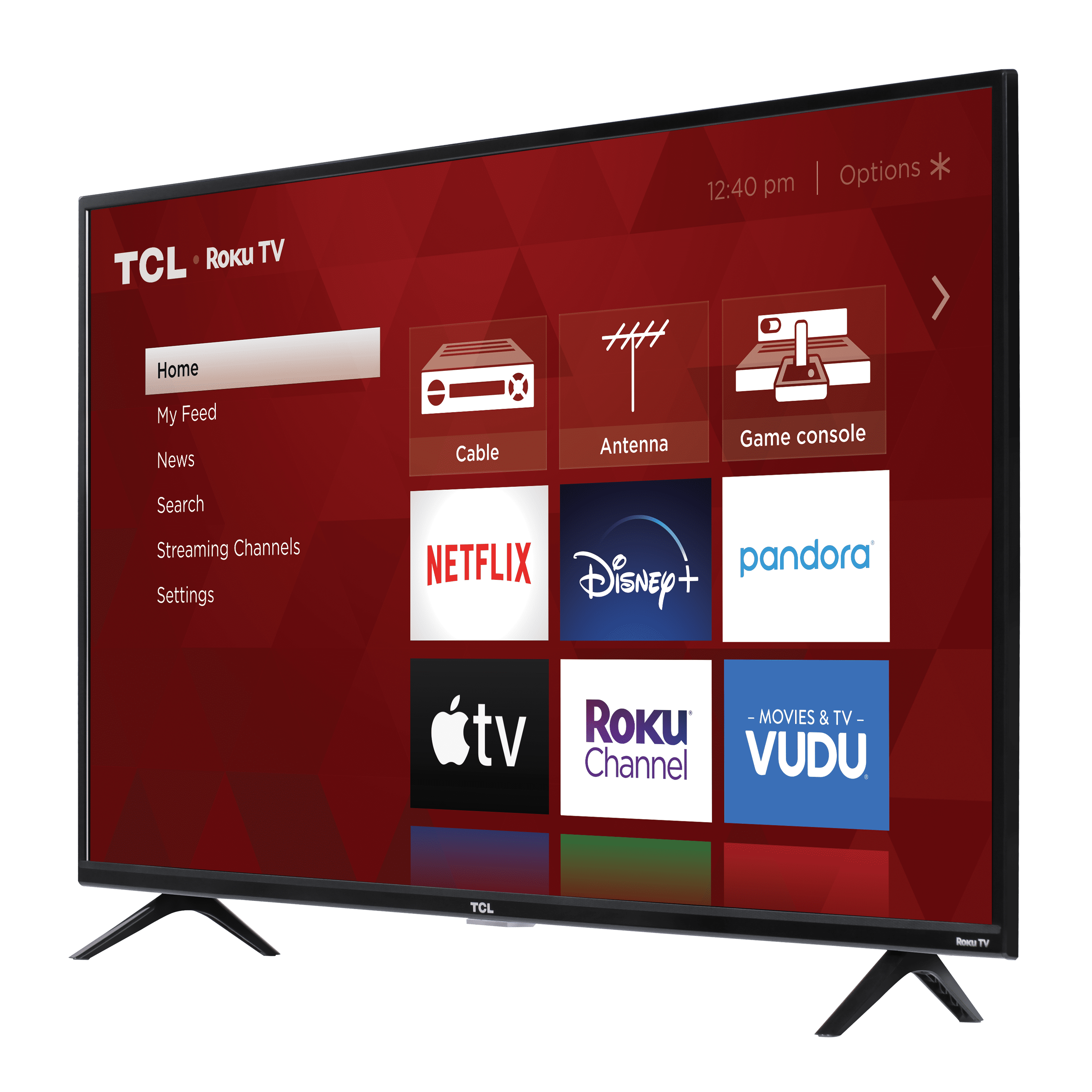 TCL 40" Class 1080P FHD LED Roku Smart TV 3 Series 40S325