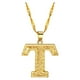 thumbnail image 2 of Collar para mujer, joyería para mujer, joyería de moda para mujer, regalo para mujer, 26 letras en inglés, cadena con nombre, collares colgantes, joyería para mujer, 2 of 4