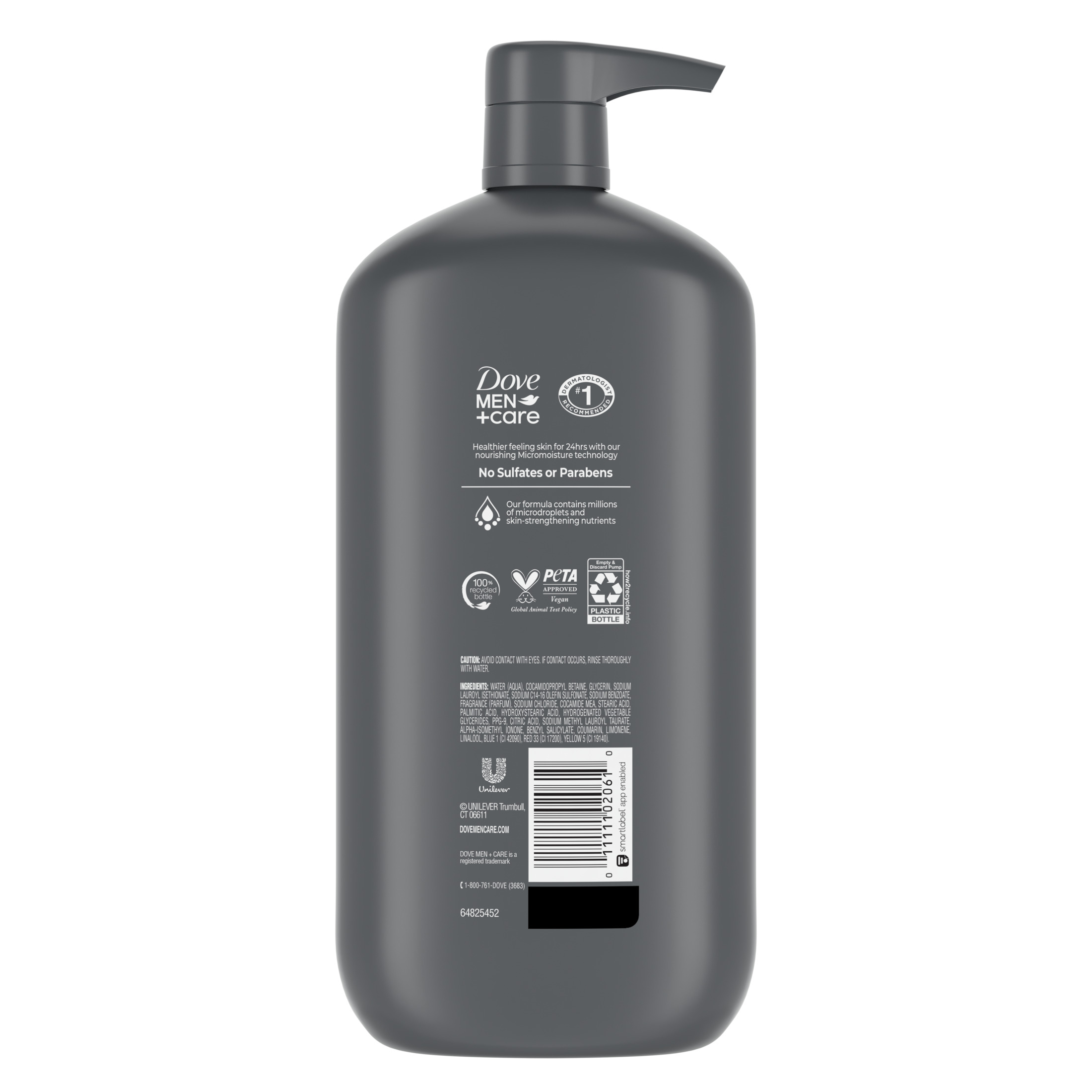 Dove Men+Care Clean Comfort Body & Face Wash, 30 fl oz photo 7