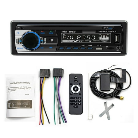 Car Stereo DAB+AM/FM TF DAB-520 MP3 Player Radio Audio USB SD AUX IN Bluetooth-Compatible Multimedia Autoradio Player ,Multi-Transmission