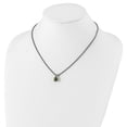 thumbnail image 4 of Shey Couture QTC1464 Sterling Silver with 14K Gold Peridot Necklace, 4 of 5