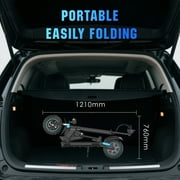 S6PRO 1200W Range 70km Portable Escooter Electric Scooter for Adults with 48V 18.2AH 15AH Battery 10 Inch Off-Road Tire