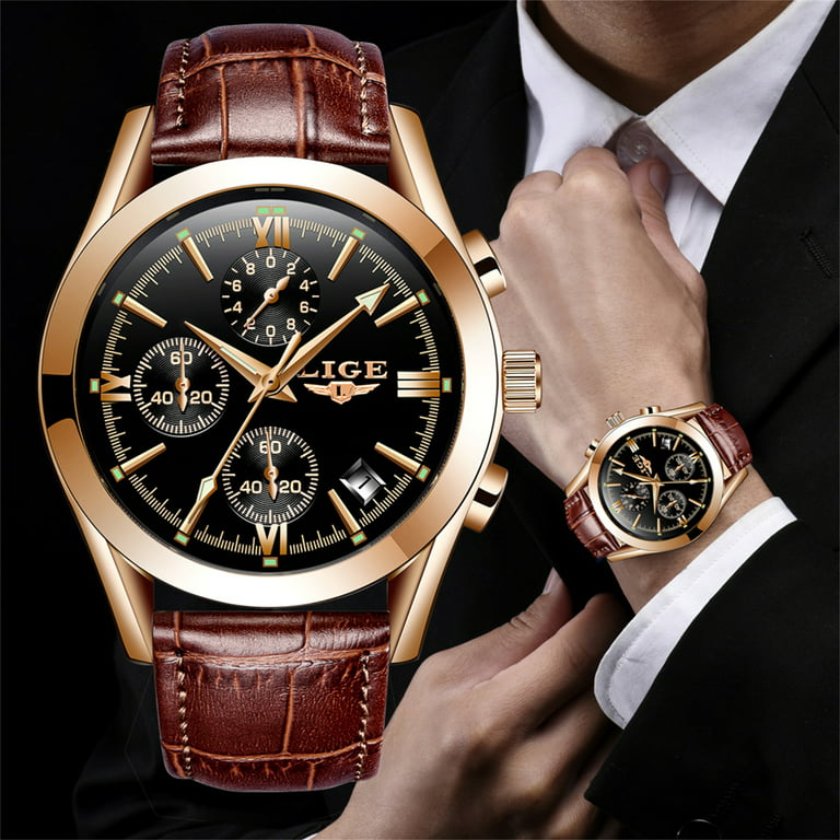 Top Brand Luxury Silver Watch for Men Sports Men's Wrist Watch Military  Clock Male Business Quartz