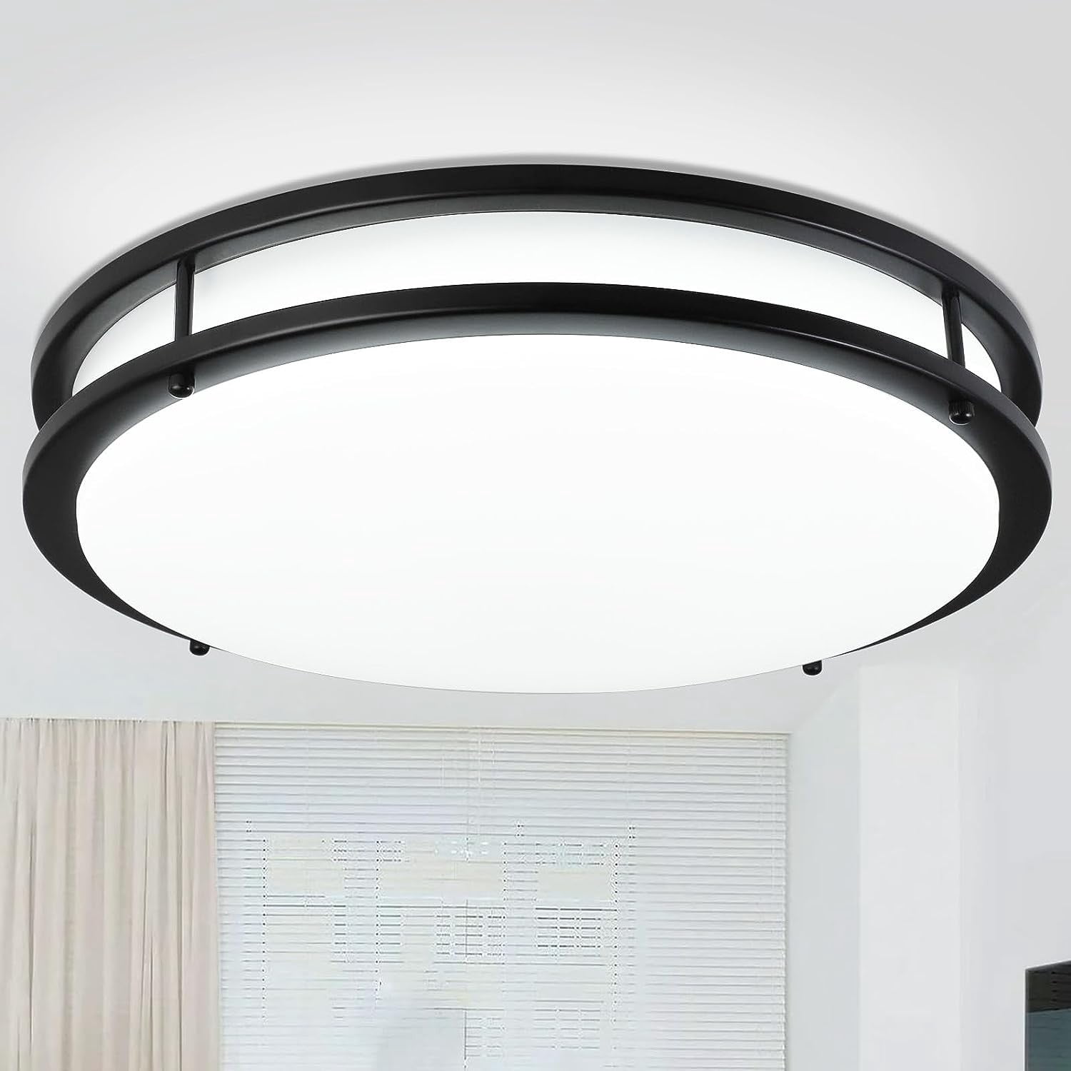 black|circle|32W|remote