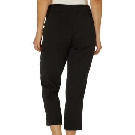 Cathy Daniels - Cathy Daniels Petite Solid Pull On Bling Ankle Pants ...