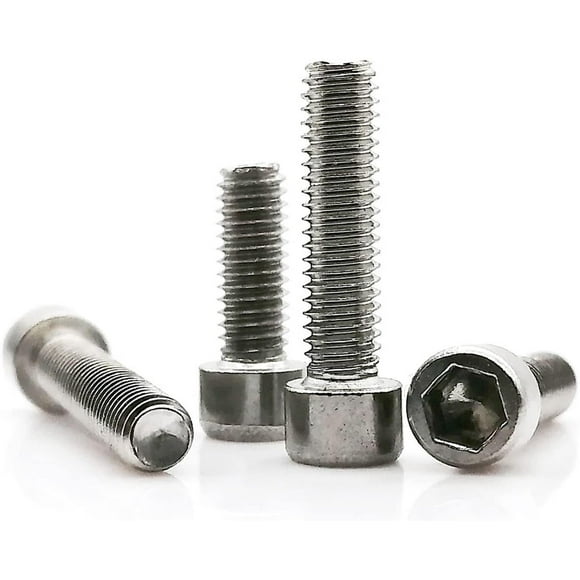 25pcs M2.5 M3 Small Head Diameter 3.8mm 4.5mm 304 Stainless Steel Allen Hexagon Hex Socket Cap Head Bolt Screw (Size : M3x18mm)