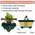 thumbnail image 5 of 5 Tier Vertical Garden Stackable Planter with Wheels, Strawberry Planter Indoor/Outdoor for Growing Vegetables Succulents, Green 2 Set, 5 of 8