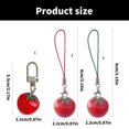 thumbnail image 3 of Eye Catching Stylish Tomato Girl Keychain Charm Pendant with Designs Portable Fahsion Accessory for Daily Use, 3 of 9