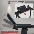 thumbnail image 5 of Treadmill with 8% Incline, Portable Treadmills for Home with Handle, Foldable Treadmills with 265 Lbs Capacity, 3.0HP Treadmill with 4 Adjustable Support Feet, 5 of 12
