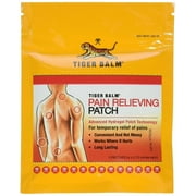 Tiger Balm Pain Relieving Patch 5 Per Box 3 Boxes