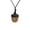 Colorful 3, variant on Wooden Acorns Choker Necklace Ethnic Style Storage Pendant Necklaces Wax Rope