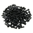 thumbnail image 1 of Bgsha 10/20/50/100PCS Universal TR414 Snap-In Black Rubber Tire Valve Stems Short Rod, 1 of 9