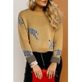 thumbnail image 1 of FOLUNSI Warm Fuzzies: Stylish Cheetah Sweater - Your Cozy Chic!, 1 of 8