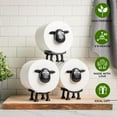 thumbnail image 4 of Toilet Paper Holder Set - Modern Bathroom Decor - Pack of 3, 4 of 5