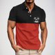 thumbnail image 5 of Camisas para Hombre Casual Negocios de Manga Corta Impreso Atlético con Solapa para el Trabajo Y Deportes Al Aire Libre, 5 of 8