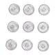 thumbnail image 1 of Pegatinas de silicona para parachoques, 9 piezas, parachoques de puerta transparente, protector de pared de silicona, tope de puerta de silicona, elegante y moderno, 1 of 14