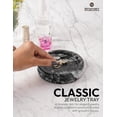 thumbnail image 7 of Radicaln Marble Jewelry Dish 5 Inch Handmade Black Trinket Dish Ring Holder, Aesthetic Room Decor for Women, Decorative Candle Plate, Key Bowl for Vanity, 7 of 7