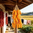 thumbnail image 4 of 5Pcs Artificial Corn String Decoration Lifelike Corn Decor for Home Kitchen, Fall Harvest Festival Whimsical Touch and Educational Use - Thanksgiving Autumn Farmhouse Decoration, 4 of 5