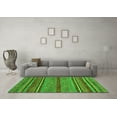 thumbnail image 3 of Ahgly Company Indoor Rectangle Abstract Green Modern Area Rugs, 8' x 12', 3 of 4