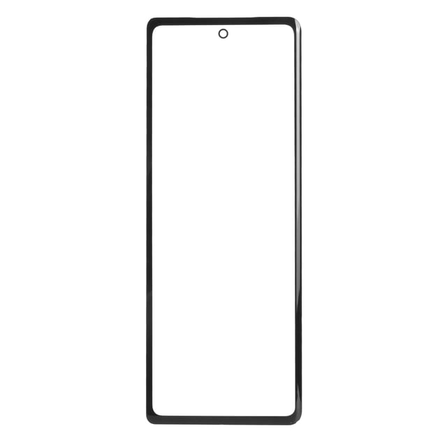Reemplazo de pantalla de lente exterior de vidrio frontal con kit de herramientas de reparación de adhesivo OCA para Samsung Galaxy Z Fold 2 5G F916