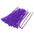 thumbnail image 2 of 4-Inch 0.09-Inch Purple Nylon Cable Ties Self-Locking Zip Ties 500 Pack, 2 of 5
