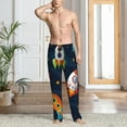thumbnail image 2 of Honiee Spaceships and Stars for men - a sleek fusion of Straight Pajama Pants, versatile Lounge Pants, and cozy Sleepwear, all rolled into one-X-Large, 2 of 6
