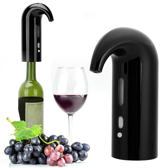 Electric Wine Aerator,Premium Electric Wine Aerator Dispenser, Portable Bar Supplies Accessories With Sealing Rubber Bar Supplies Wine Accessories