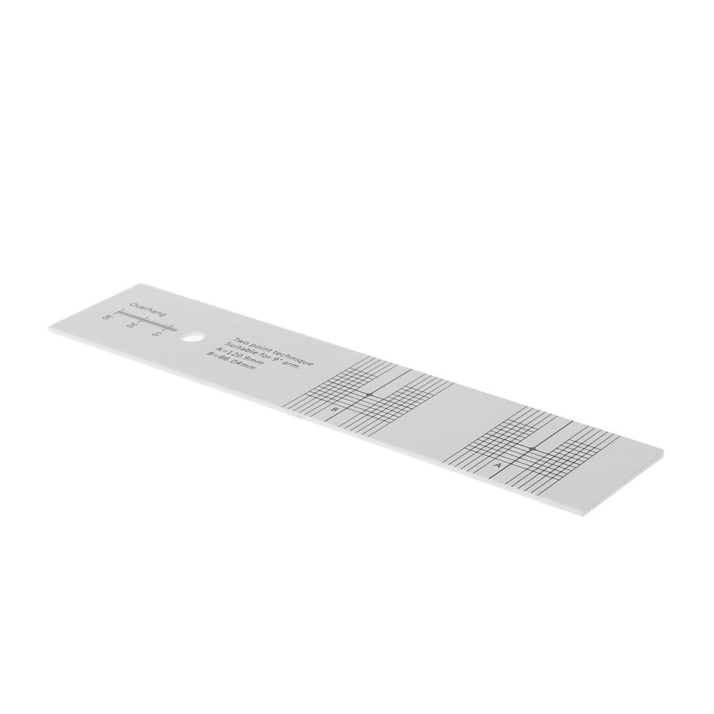 Buy ZUARFY Pickup Calibration Distance Gauge Protractor Record LP Vinyl