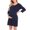 Navy, variant on Vedolay Maternity Dress for Photography Nursing Dress Pregnancy Fitted Dresses for Women 2023 Pregnancy Clothes Dresses for Pictures Black,L