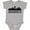 AC-Heather Grey, variant on Inktastic Indianapolis Indiana City Skyline Boys or Girls Baby Bodysuit