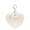 Beige, variant on Faux Rabbit Fur Pom Pom Keychain, Plush Heart Bag Charm Pendant for Car Keys, Backpack and DIY Phone Case Accessories