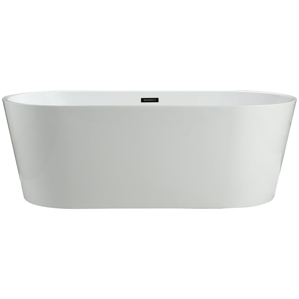 Vinnova Lumina 68' x 32' Acrylic Bathtub in White