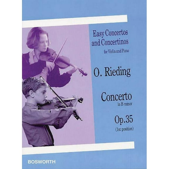 Easy Concertos and Concertinos for Violin and Piano: O. Reiding: Concerto in B Minor, Opus 35 (Other)