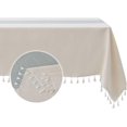 thumbnail image 4 of 8 Seater 87" x Rectangular Table Tablecloth, 4 of 5