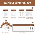 thumbnail image 3 of Tarjetas de Entrenamiento ELAORY con Barra - 62 Ejercicios para Mujeres y Hombres, 3 of 7