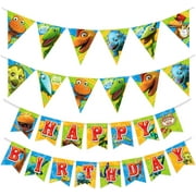 Dinosaur Train Banner & Pennants Kit - Dinosaur Train Party Supplies