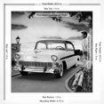 thumbnail image 2 of Art.com 1956 Chevrolet Bel Air Sport Coupe Photo, White Frame Wall Art, 21" x 21", 2 of 5