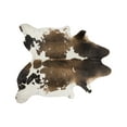 thumbnail image 3 of Natural Kobe Cowhide Neutral Color Rug | 6'x7' | A, 3 of 4