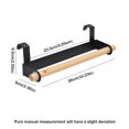 thumbnail image 3 of melotizhi Towel Cabinet Holder For Kitchen Paper Adhesive Bathroom Under Kitchen，Dining & Bar, White, 3 of 7