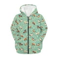 thumbnail image 5 of DISNIMO Horse Zip Up Hoodie Kids Daisy Hoodie Girls 8-10 Preppy Hoodies for Boys Kids Sweatshirts Zippered Hoodie Girl Zipper Sweatshirt with Hood for Girls Zip Jacket Hoodie Child Fall, 5 of 7