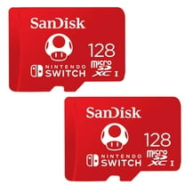 SanDisk 128GB microSDXC Card for the Nintendo Switch - 2-Pack