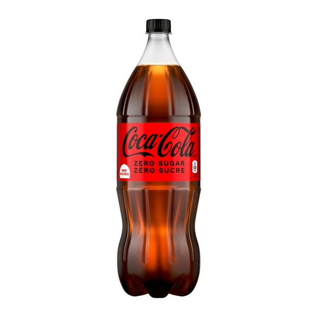 Coca-Cola Zero Sugar Bottle, 2 Liters