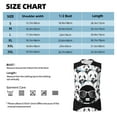 thumbnail image 6 of Kdxio Black Head Woman with Panda Hair for Men's Muscle T-shirt,Sleeveless for Workout Running Athletic Gym Lounge Casual, 6 of 7