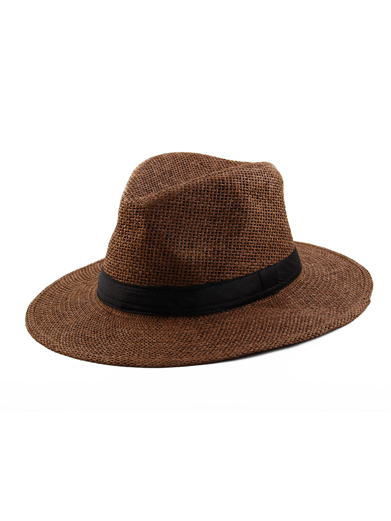 Black Jack Mens Straw Hat One Size 